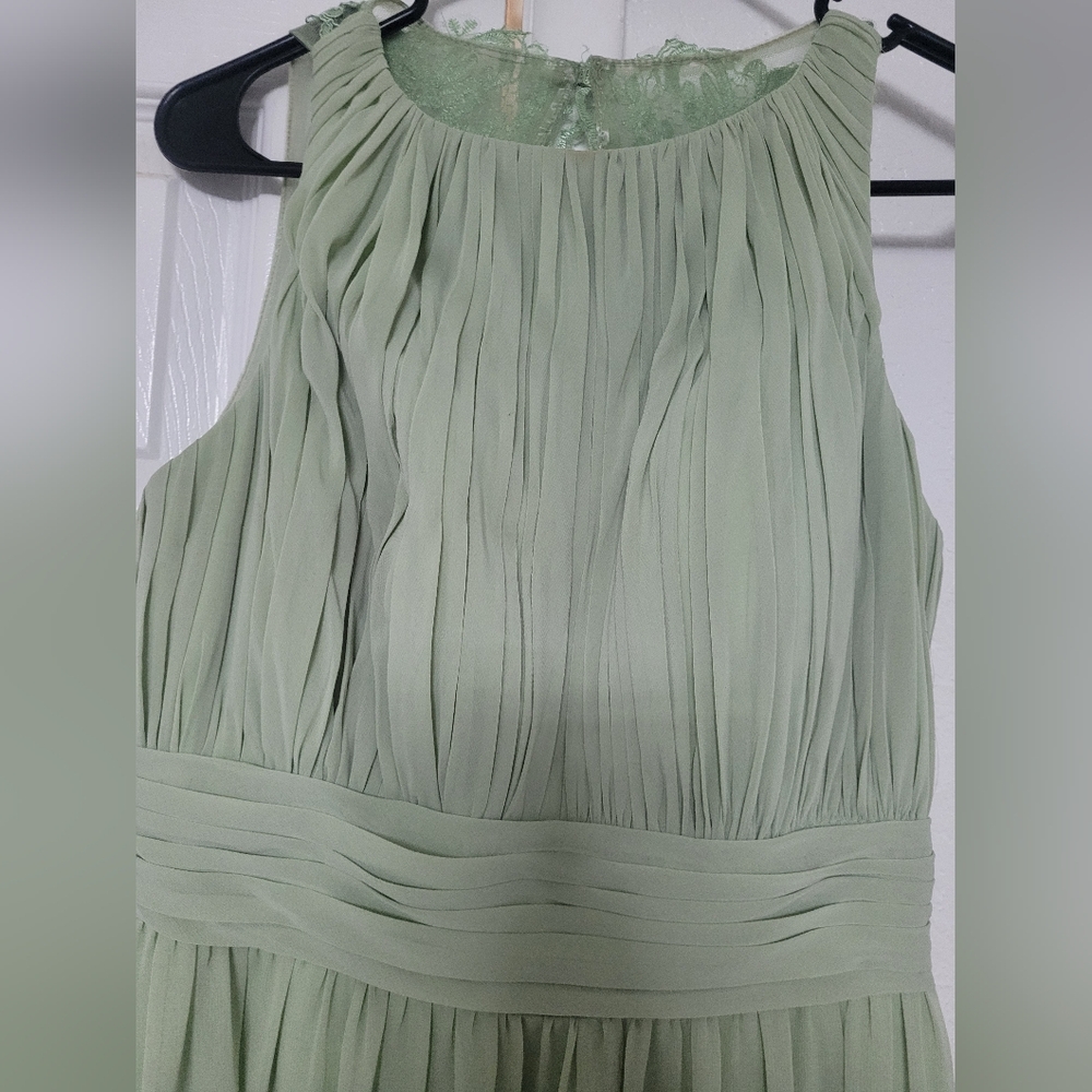 Elegant Green Maxi Dress From Azazie - Picture 5 of 15